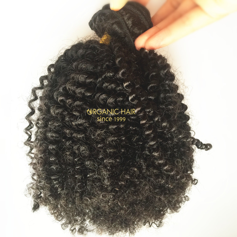 Malaysian virgin human hair extensions